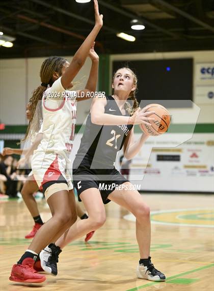 Thumbnail 2 in Clinton vs. Concord Christian (Low Country Invitational) photogallery.