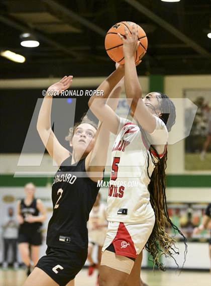 Thumbnail 3 in Clinton vs. Concord Christian (Low Country Invitational) photogallery.