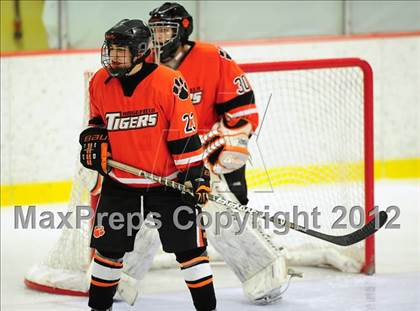 Thumbnail 3 in Ridgefield vs. Darien (FCIAC Tier 1 Final) photogallery.