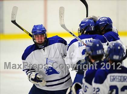 Thumbnail 3 in Ridgefield vs. Darien (FCIAC Tier 1 Final) photogallery.