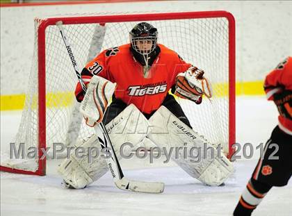 Thumbnail 2 in Ridgefield vs. Darien (FCIAC Tier 1 Final) photogallery.