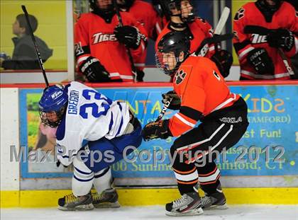Thumbnail 2 in Ridgefield vs. Darien (FCIAC Tier 1 Final) photogallery.
