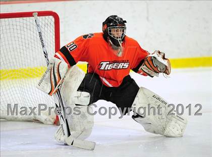Thumbnail 2 in Ridgefield vs. Darien (FCIAC Tier 1 Final) photogallery.
