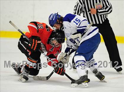 Thumbnail 3 in Ridgefield vs. Darien (FCIAC Tier 1 Final) photogallery.