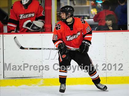 Thumbnail 2 in Ridgefield vs. Darien (FCIAC Tier 1 Final) photogallery.
