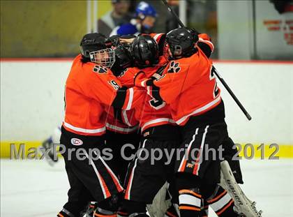 Thumbnail 2 in Ridgefield vs. Darien (FCIAC Tier 1 Final) photogallery.