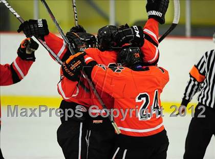 Thumbnail 3 in Ridgefield vs. Darien (FCIAC Tier 1 Final) photogallery.