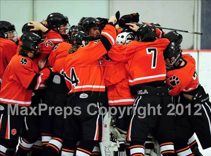 Thumbnail 3 in Ridgefield vs. Darien (FCIAC Tier 1 Final) photogallery.