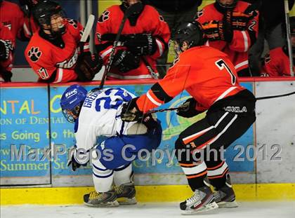 Thumbnail 1 in Ridgefield vs. Darien (FCIAC Tier 1 Final) photogallery.