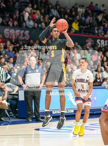 Thumbnail 3 in Dublin vs. Bishop O'Dowd (CIF NCS Open Division Final) photogallery.
