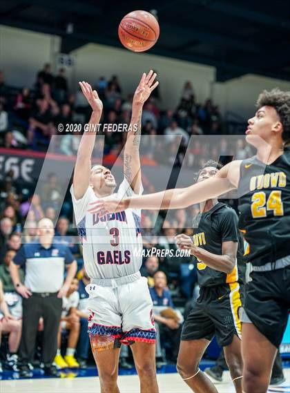 Thumbnail 2 in Dublin vs. Bishop O'Dowd (CIF NCS Open Division Final) photogallery.