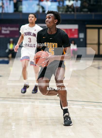 Thumbnail 1 in Dublin vs. Bishop O'Dowd (CIF NCS Open Division Final) photogallery.