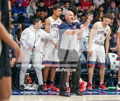 Thumbnail 1 in Dublin vs. Bishop O'Dowd (CIF NCS Open Division Final) photogallery.