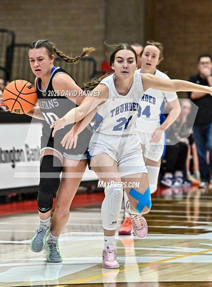 Thumbnail 3 in Salida vs Denver Christian (CHSAA 3A Great 8) photogallery.