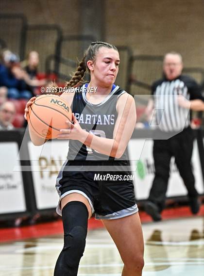 Thumbnail 1 in Salida vs Denver Christian (CHSAA 3A Great 8) photogallery.