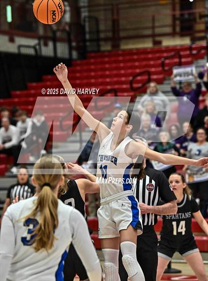 Thumbnail 2 in Salida vs Denver Christian (CHSAA 3A Great 8) photogallery.