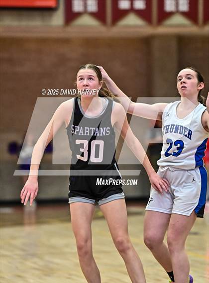 Thumbnail 1 in Salida vs Denver Christian (CHSAA 3A Great 8) photogallery.