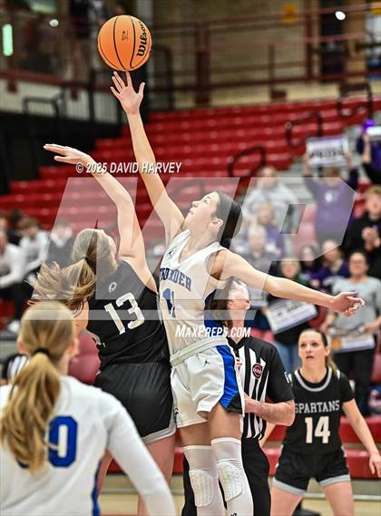 Thumbnail 1 in Salida vs Denver Christian (CHSAA 3A Great 8) photogallery.