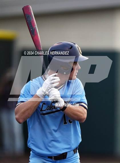 Thumbnail 3 in Friendswood vs. Lake Creek (UIL Baseball 5A Region III Semifinal) photogallery.
