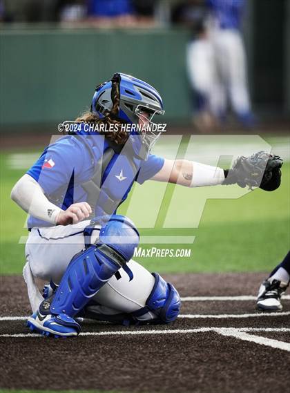 Thumbnail 3 in Friendswood vs. Lake Creek (UIL Baseball 5A Region III Semifinal) photogallery.