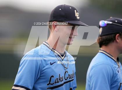 Thumbnail 3 in Friendswood vs. Lake Creek (UIL Baseball 5A Region III Semifinal) photogallery.