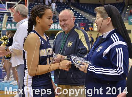 Thumbnail 2 in Bishop's vs. Mater Dei Catholic (CIF SDS Open Division Final) photogallery.