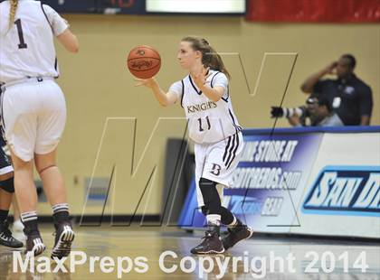 Thumbnail 2 in Bishop's vs. Mater Dei Catholic (CIF SDS Open Division Final) photogallery.