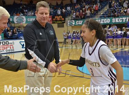 Thumbnail 1 in Bishop's vs. Mater Dei Catholic (CIF SDS Open Division Final) photogallery.