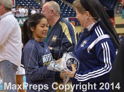 Thumbnail 3 in Bishop's vs. Mater Dei Catholic (CIF SDS Open Division Final) photogallery.