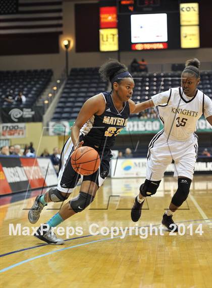 Thumbnail 1 in Bishop's vs. Mater Dei Catholic (CIF SDS Open Division Final) photogallery.