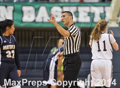 Thumbnail 3 in Bishop's vs. Mater Dei Catholic (CIF SDS Open Division Final) photogallery.