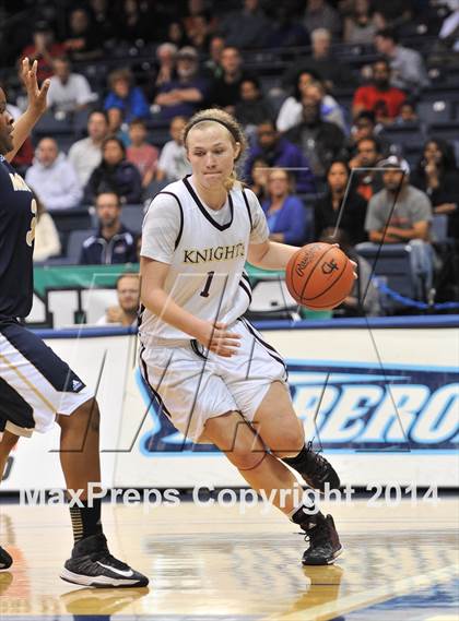 Thumbnail 2 in Bishop's vs. Mater Dei Catholic (CIF SDS Open Division Final) photogallery.