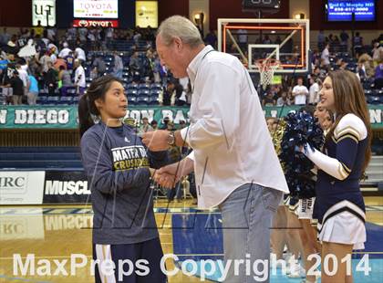 Thumbnail 1 in Bishop's vs. Mater Dei Catholic (CIF SDS Open Division Final) photogallery.