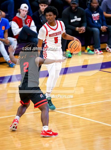 Thumbnail 3 in Westchester vs Southern School of Energy and Sustainability (John Wall Holiday Invitational) photogallery.
