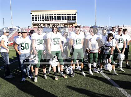 Thumbnail 1 in Stratton vs. Cheyenne Wells (CHSAA Class A 6-Man Final) photogallery.
