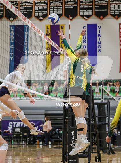 Thumbnail 3 in Pocatello vs Bonneville (IHSAA 4A First Round) photogallery.