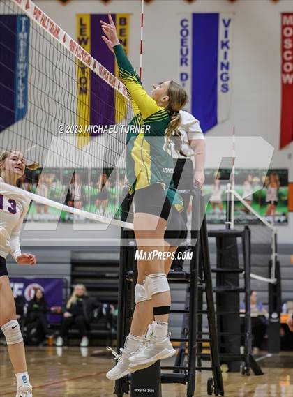 Thumbnail 2 in Pocatello vs Bonneville (IHSAA 4A First Round) photogallery.