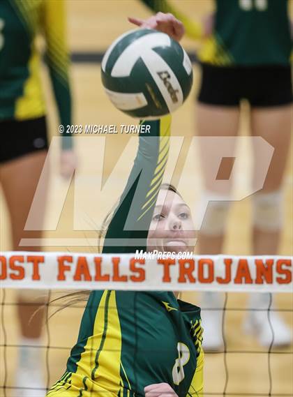 Thumbnail 3 in Pocatello vs Bonneville (IHSAA 4A First Round) photogallery.