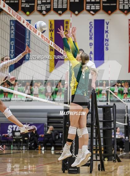 Thumbnail 1 in Pocatello vs Bonneville (IHSAA 4A First Round) photogallery.