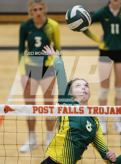 Thumbnail 2 in Pocatello vs Bonneville (IHSAA 4A First Round) photogallery.