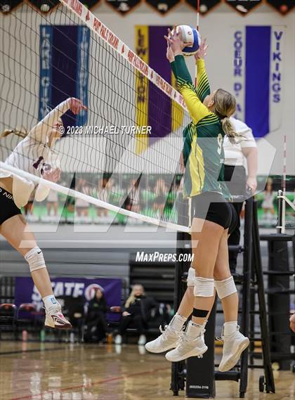 Thumbnail 1 in Pocatello vs Bonneville (IHSAA 4A First Round) photogallery.