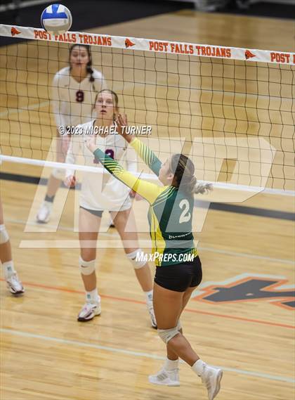Thumbnail 2 in Pocatello vs Bonneville (IHSAA 4A First Round) photogallery.