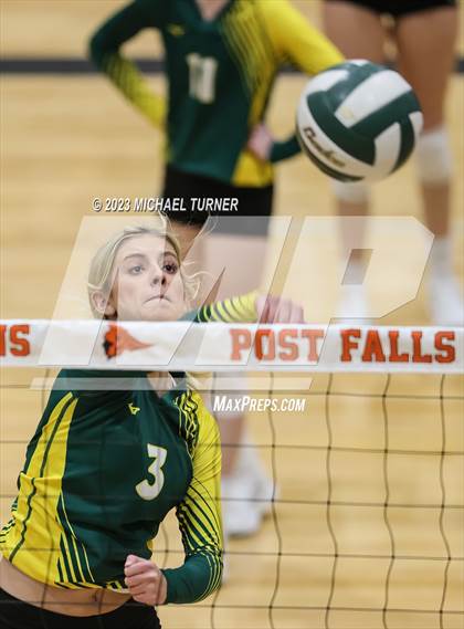 Thumbnail 1 in Pocatello vs Bonneville (IHSAA 4A First Round) photogallery.