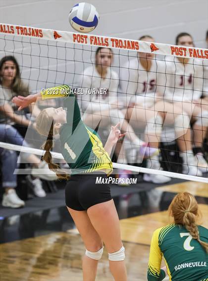 Thumbnail 3 in Pocatello vs Bonneville (IHSAA 4A First Round) photogallery.