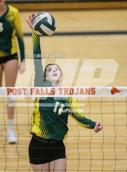 Thumbnail 2 in Pocatello vs Bonneville (IHSAA 4A First Round) photogallery.