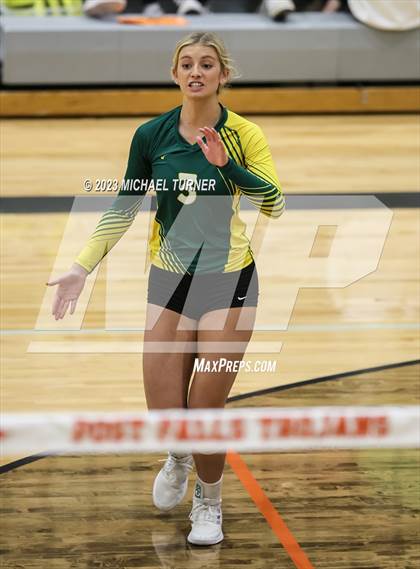 Thumbnail 3 in Pocatello vs Bonneville (IHSAA 4A First Round) photogallery.