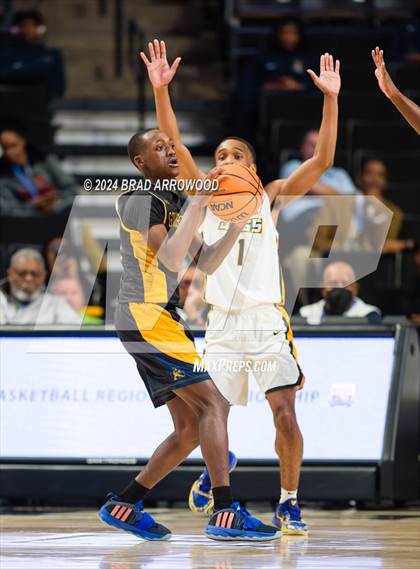 Thumbnail 2 in Goldsboro vs Farmville Central (NCHSAA 2A Regional Final) photogallery.