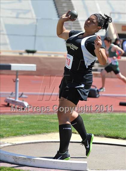 Thumbnail 1 in Sacramento Meet of Champions (Girls Shot Put) photogallery.