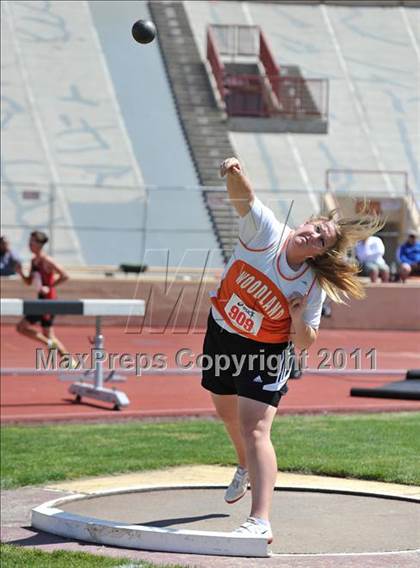 Thumbnail 3 in Sacramento Meet of Champions (Girls Shot Put) photogallery.