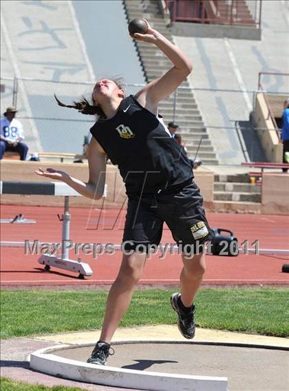 Thumbnail 1 in Sacramento Meet of Champions (Girls Shot Put) photogallery.